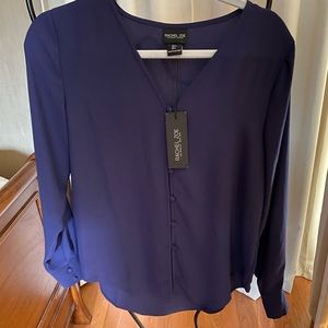 Rachel zoe brand button blouse